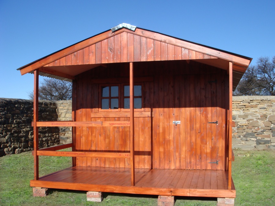 16mm T G Wendy houses with patio s Wendys Sheds